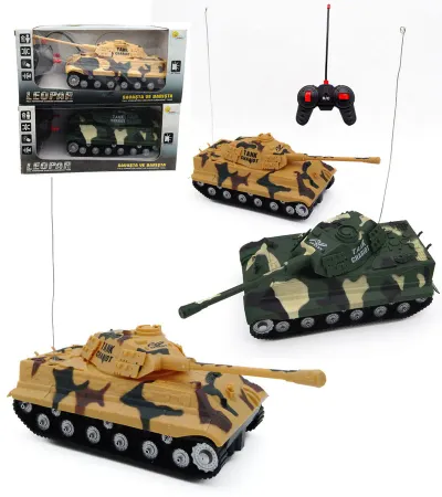 UZAKTAN KUMANDALI FULL FONKSİYON LEOPAR TANK