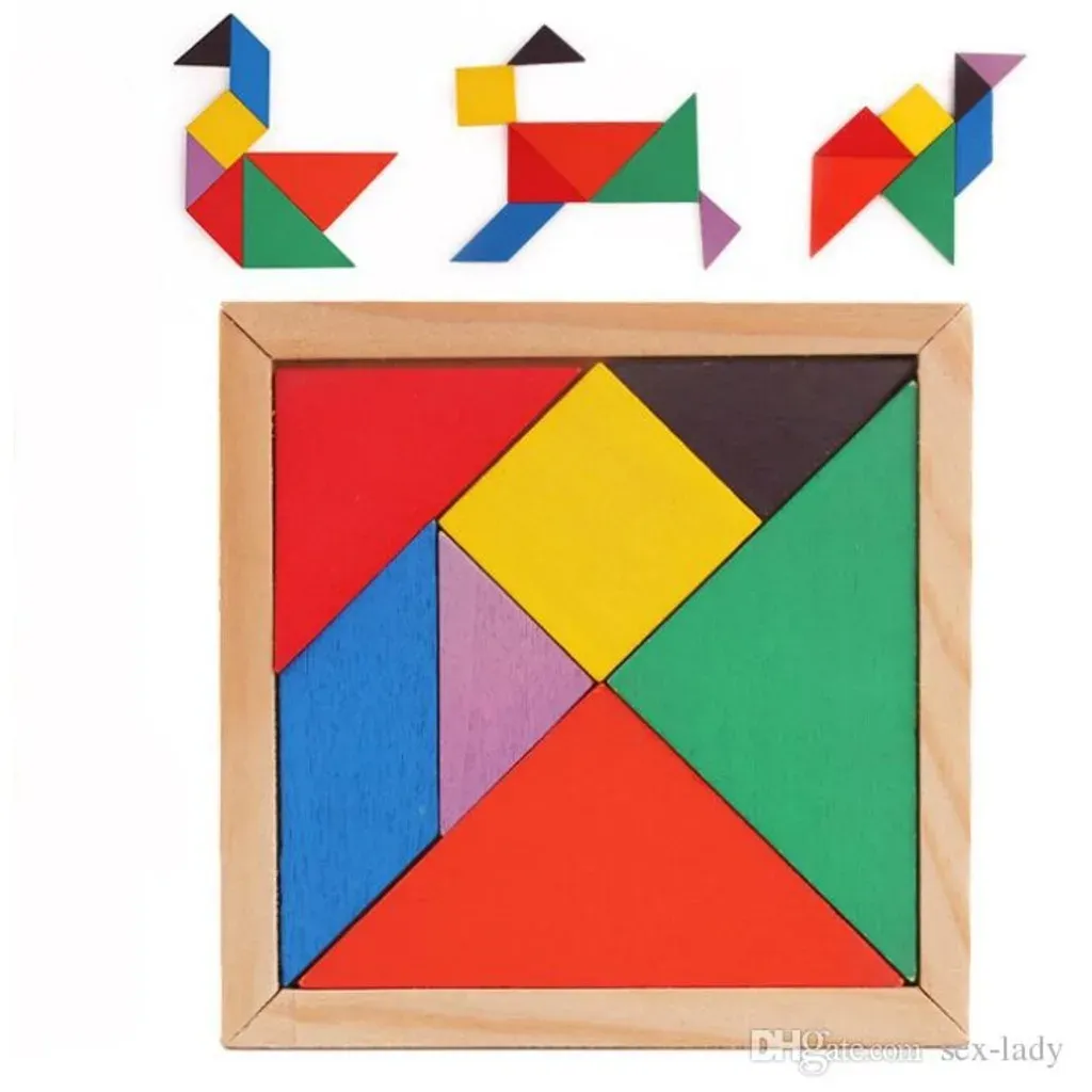 KUTUDA AHŞAP TANGRAM