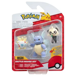 Pokemon Battle 3lü Figür Seti Seri 14 Asorti