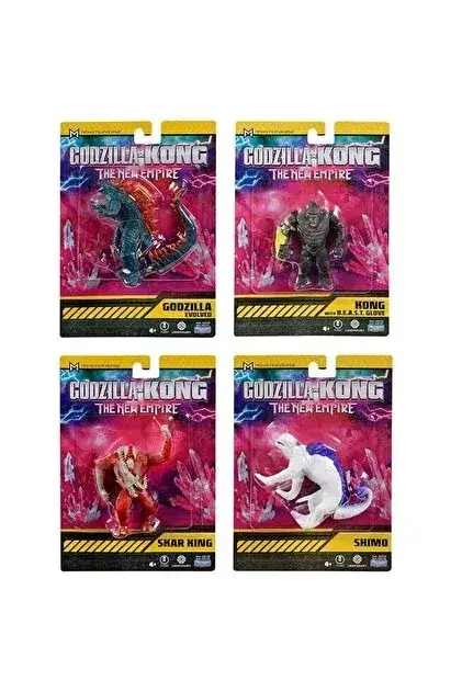 GODZİLLA VE KONG MİNİ FİGÜR 8CM-35720 (NET)