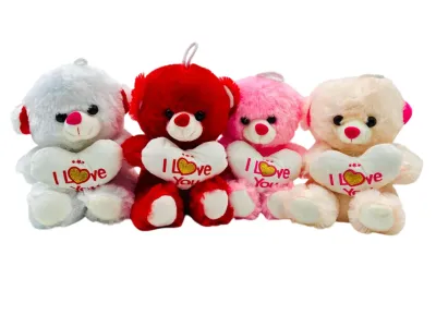 25 CM PELUŞ KALPLİ AYICIK