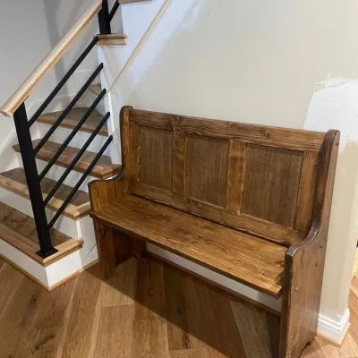 CoralTree Giriş Ahşap Bench