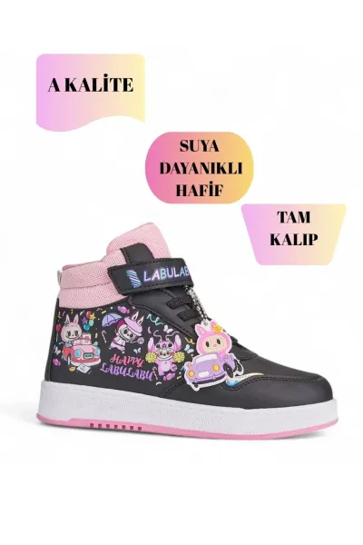 Labu Labu Baskılı Kız Çocuk Spor Ayakkabı Sneaker