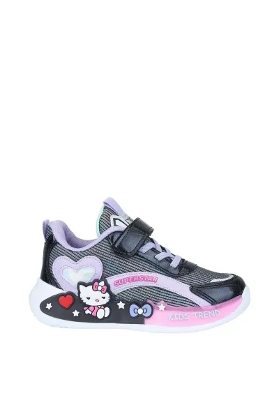 Kız Çocuk Sevimli Figürlü Renkli Günlük Spor Sneaker Ayakkabı