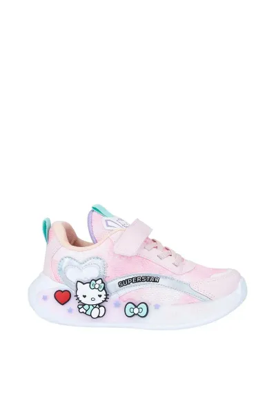 Kız Çocuk Sevimli Figürlü Renkli Günlük Spor Sneaker Ayakkabı