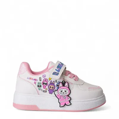 Labubu Baskılı Simli Kız Çocuk Spor Ayakkabısı, Sneaker