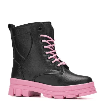 WALKİNG_F_BOT_020 SİYAH_PEMBE