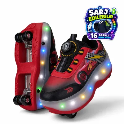 PANTER_KİDS_F_SPOR_PATEN 001 SİYAH_KIRMIZI (5)