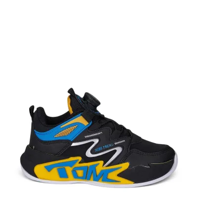 TOMWİNS_F_SPOR_CİLT T34 3_SİYAH_SAKS_SARI