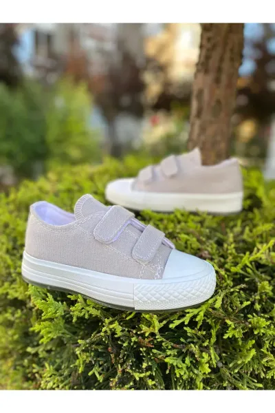 Keten Kız Çocuk Spor Ayakkabısı Sneaker — Gri
