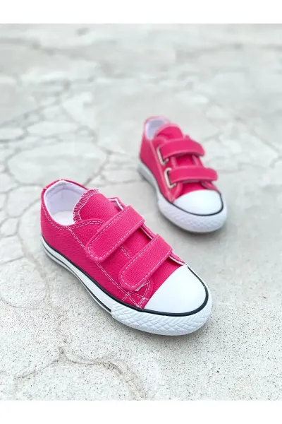 Keten Kız Çocuk Spor Ayakkabısı Sneaker — Pembe