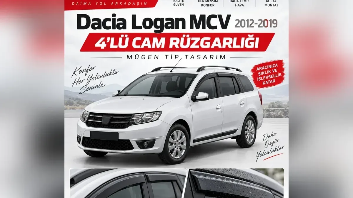 Dacia Logan Rehberi: Kasaya Göre Paspas Seti, Bagaj, Rüzgarlık