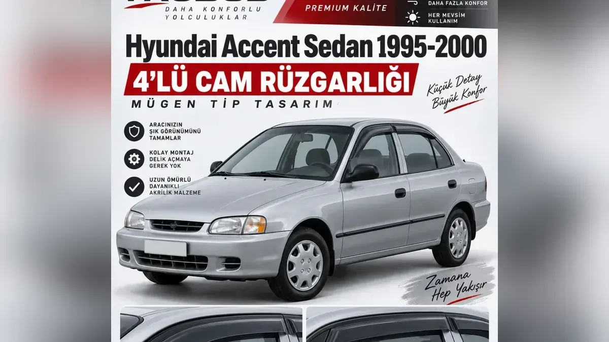 Hyundai Accent Aksesuar Rehberi: Admire, Era, Blue Paspas, Kılıf ve Sünger