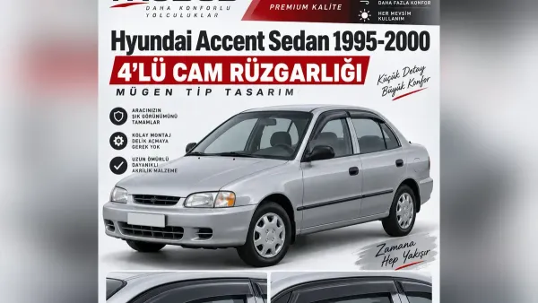 Hyundai Accent Aksesuar Rehberi: Admire, Era, Blue Paspas, Kılıf ve Sünger