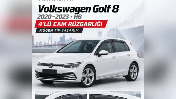 VW Golf Aksesuar Rehberi: Rüzgarlık, Paspas, Araca Özel Kılıf