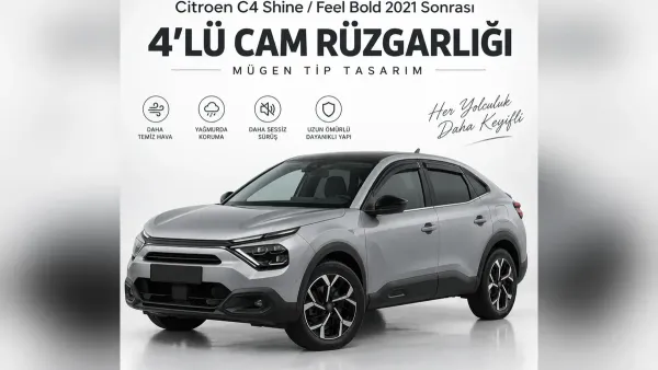 Citroen C4 Aksesuar Rehberi: Koltuk Kılıfı, Paspas ve Bagaj