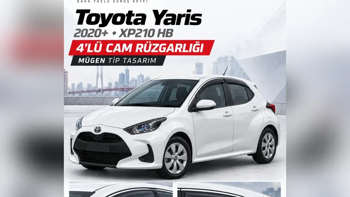 Toyota Yaris Aksesuar Rehberi: XP10-XP210 Rüzgarlık, Paspas, Bagaj