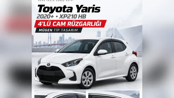 Toyota Yaris Aksesuar Rehberi: XP10-XP210 Rüzgarlık, Paspas, Bagaj
