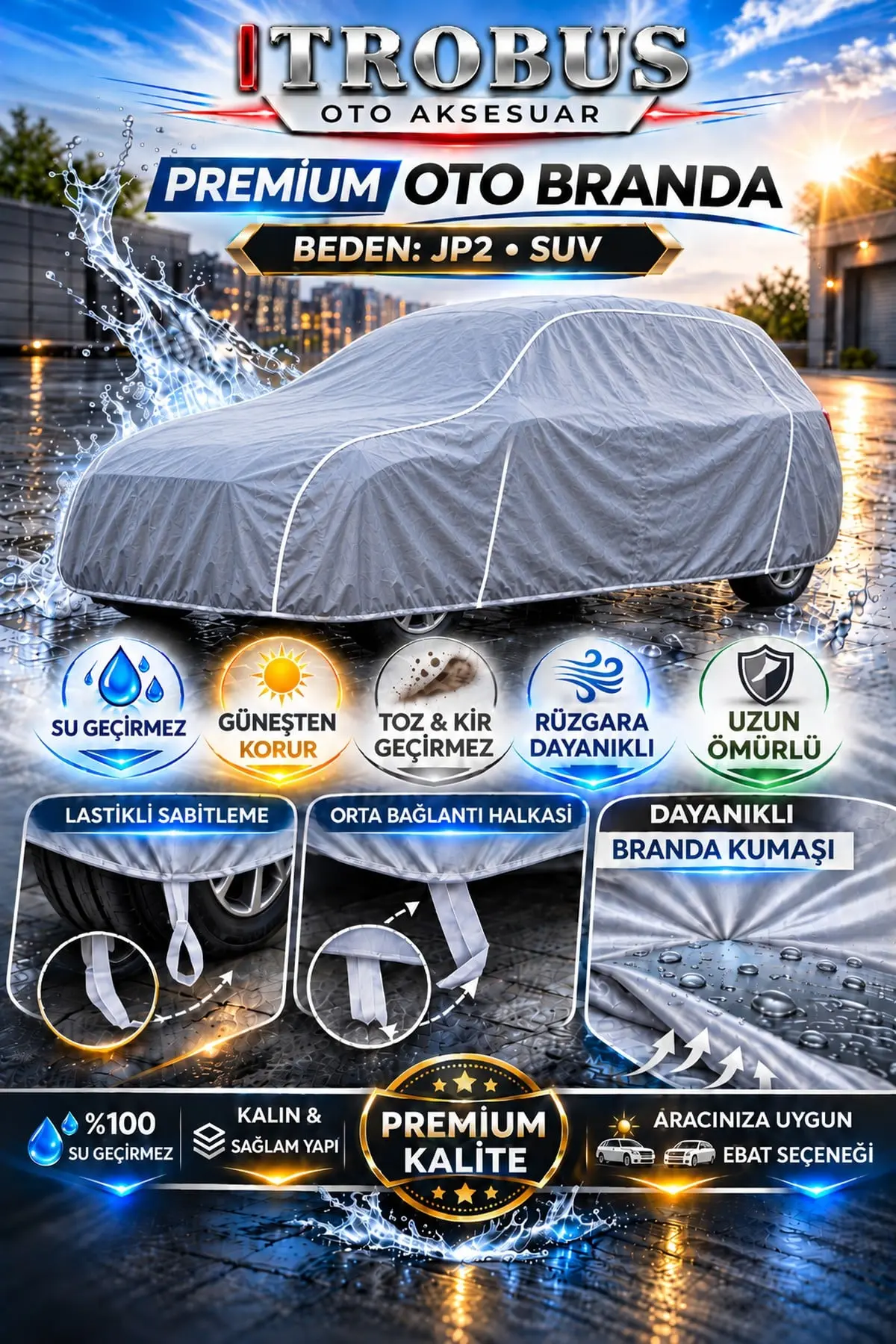 Premium Oto Branda JP2 Beden – SUV Araçlar İçin