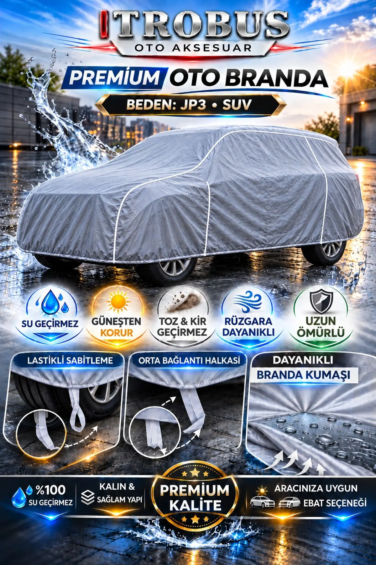 Premium Oto Branda JP3 Beden – SUV Araçlar İçin