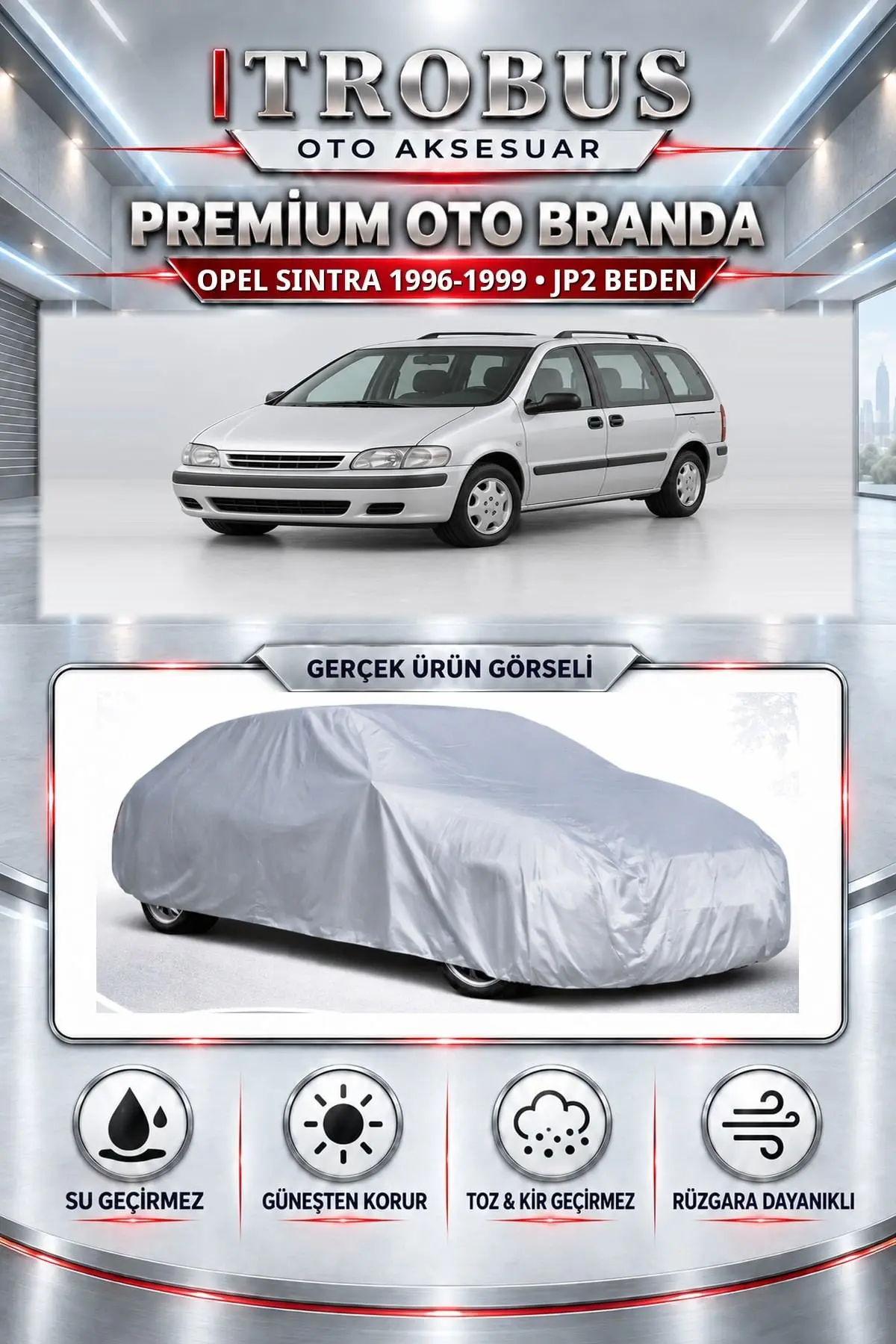 Opel Sintra 1996-1999 Uyumlu Premium Oto Branda – JP2 Beden