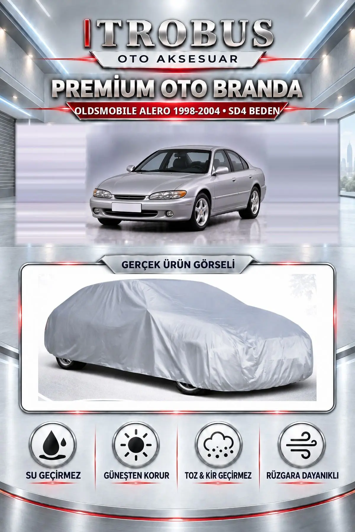 Oldsmobile Alero 1998-2004 Uyumlu Premium Oto Branda – SD4 Beden