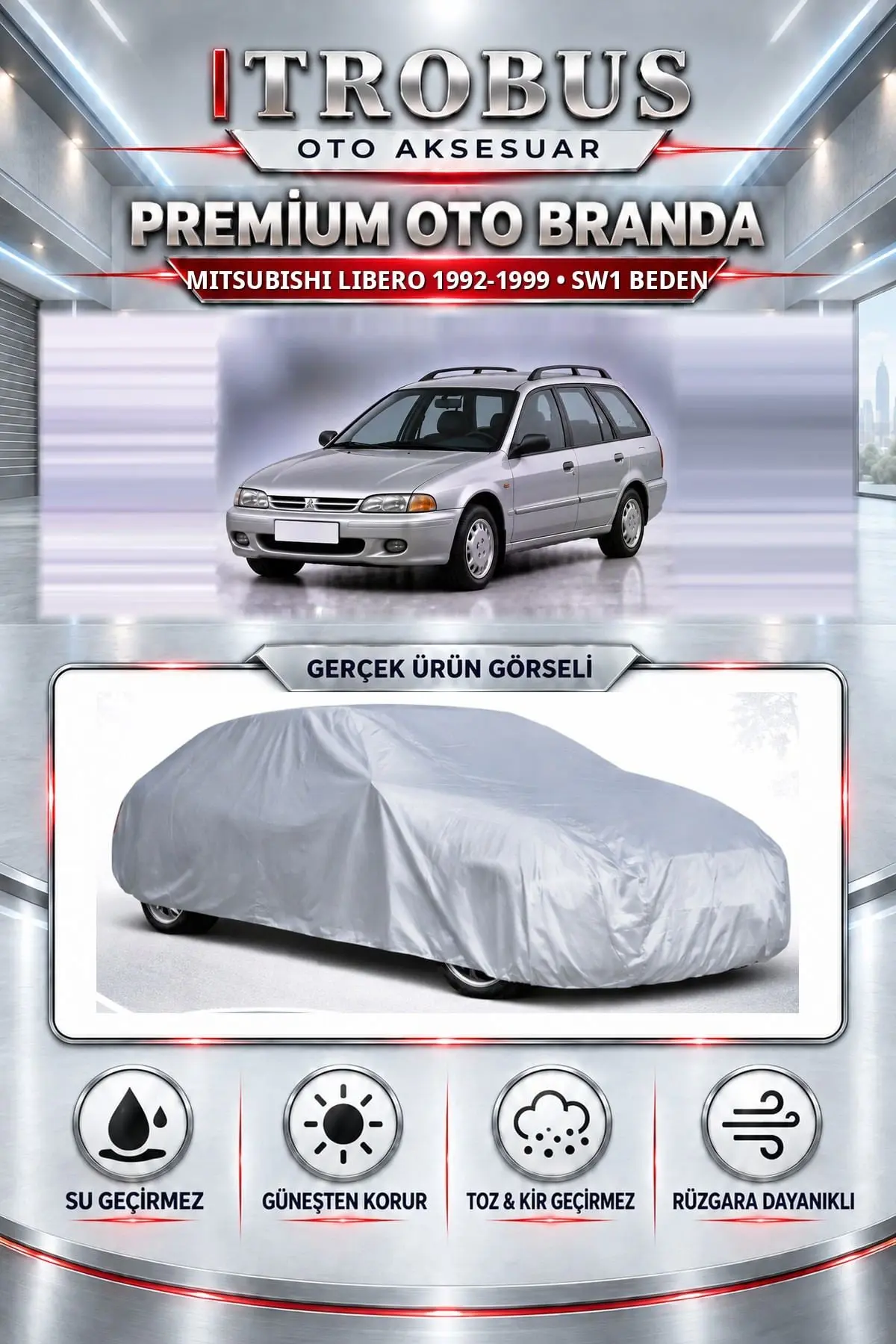 Mitsubishi Libero 1992-1999 Uyumlu Premium Oto Branda – SW1 Beden