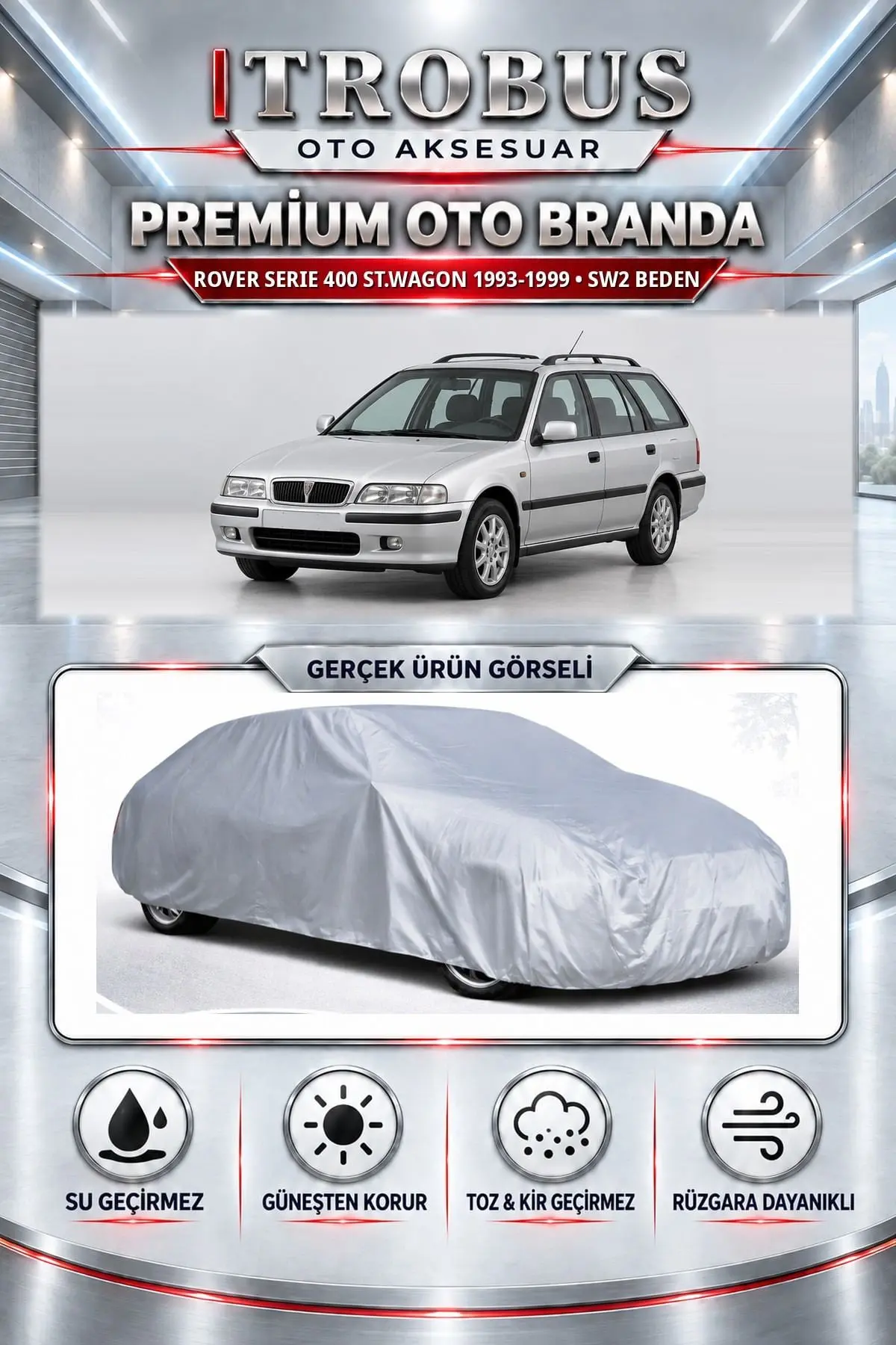 Rover Serie 400 St.wagon 1993-1999 Uyumlu Premium Oto Branda – SW2 Beden