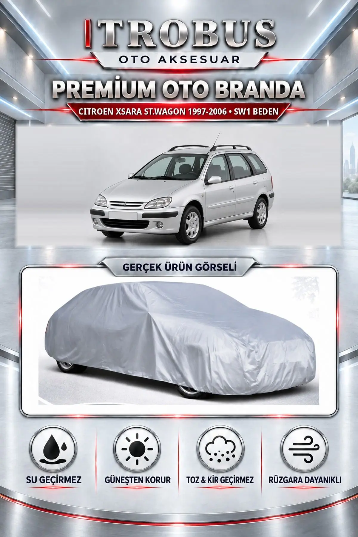 Citroen Xsara St.wagon 1997-2006 Uyumlu Premium Oto Branda – SW1 Beden