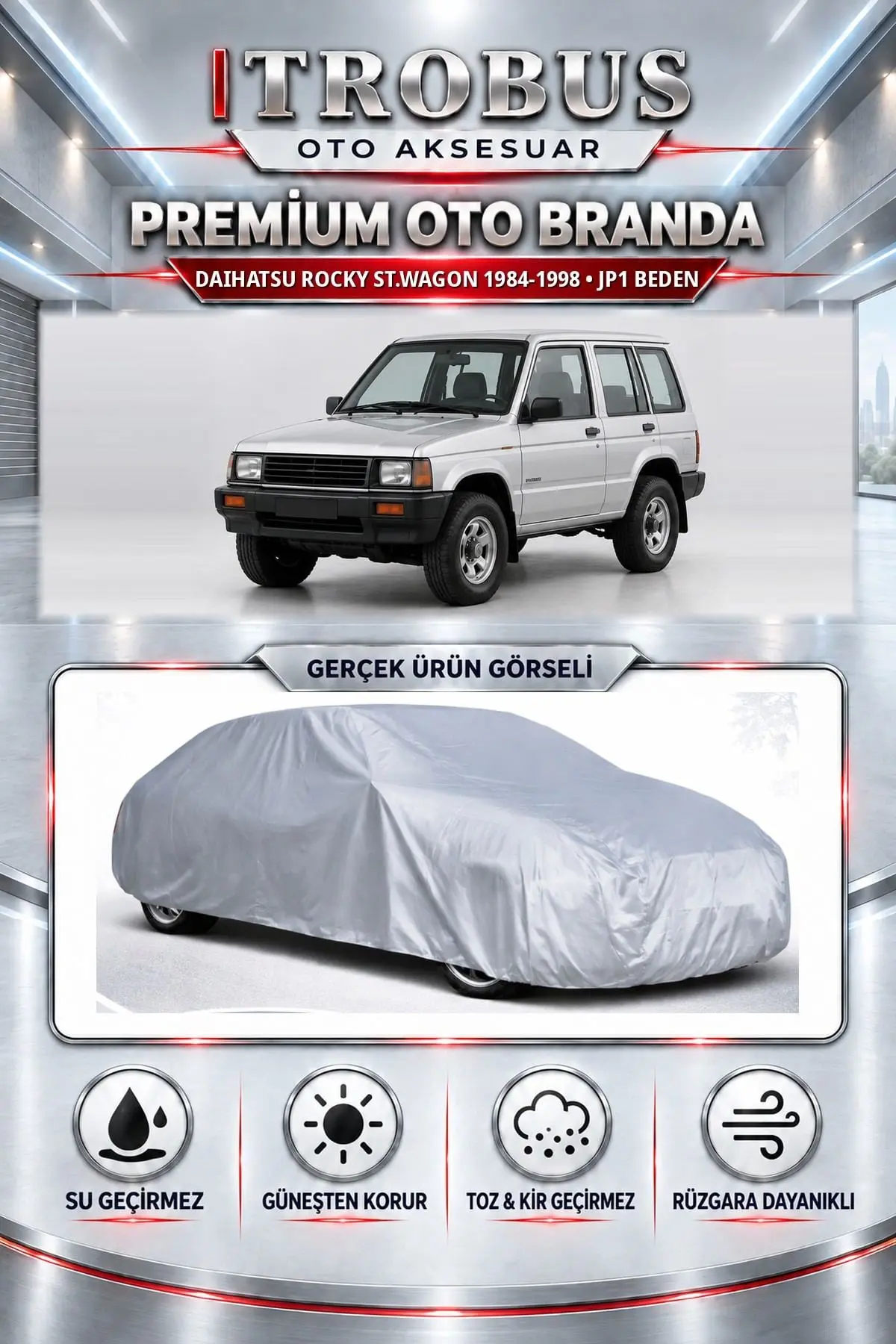Daihatsu Rocky St.wagon 1984-1998 Uyumlu Premium Oto Branda – JP1 Beden