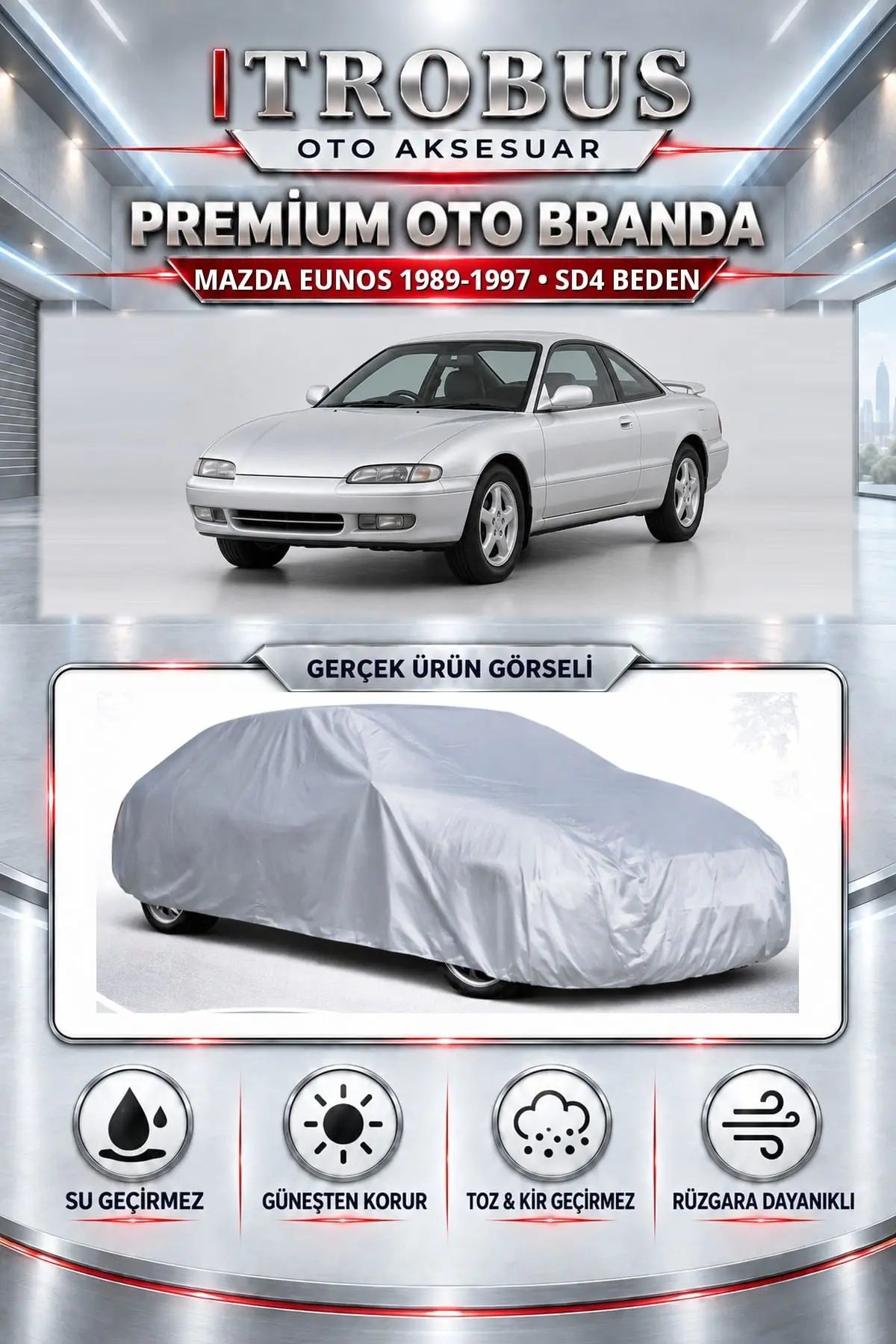 Mazda Eunos 1989-1997 Uyumlu Premium Oto Branda – SD4 Beden