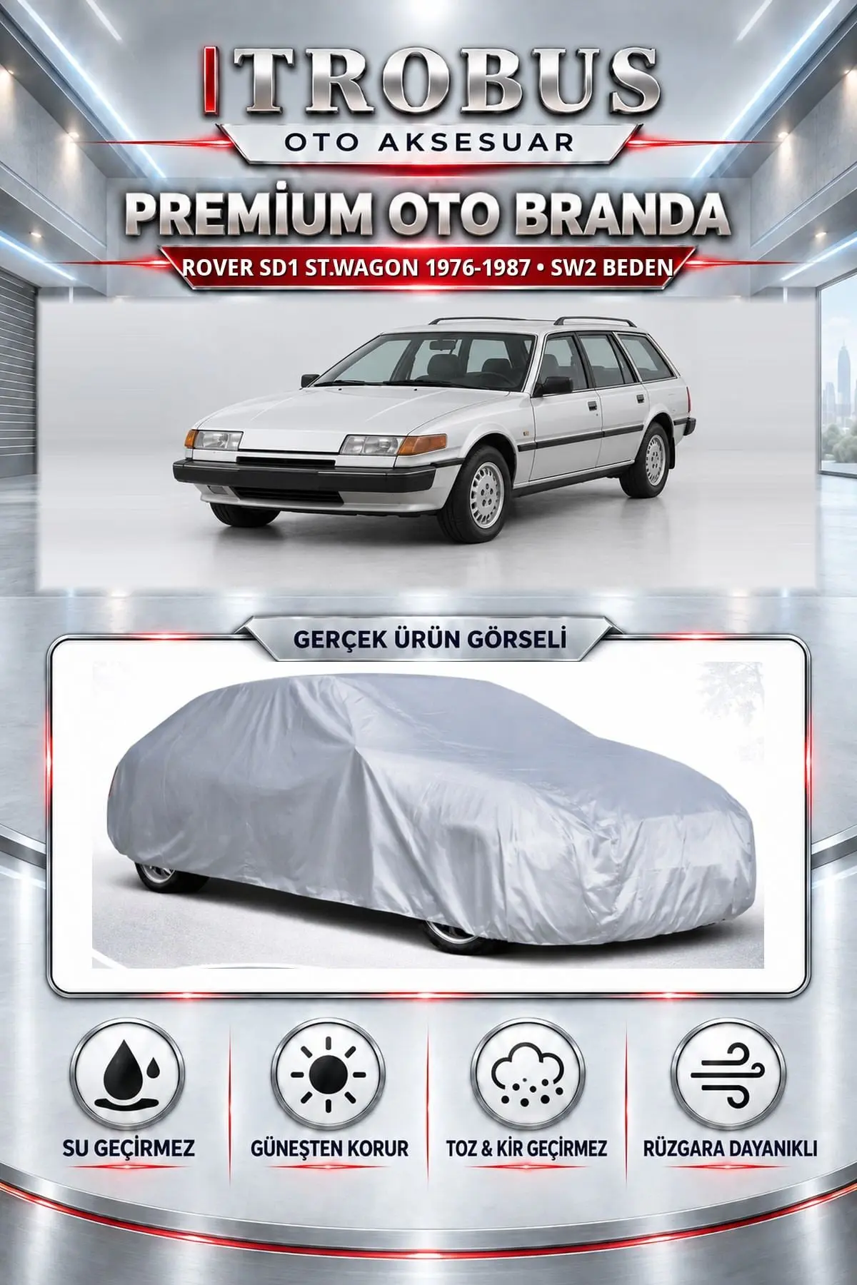 Rover SD1 St.wagon 1976-1987 Uyumlu Premium Oto Branda – SW2 Beden