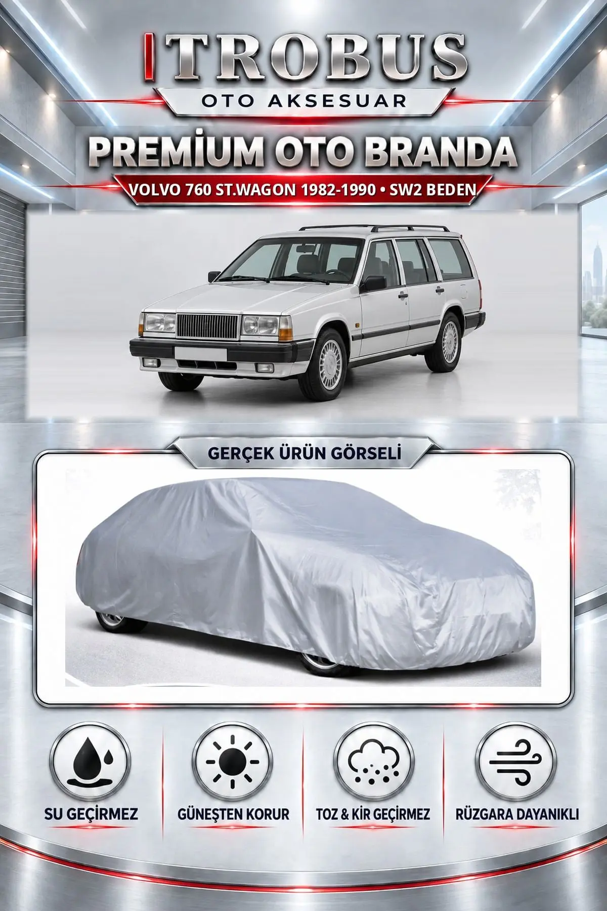 Volvo 760 St.wagon 1982-1990 Uyumlu Premium Oto Branda – SW2 Beden