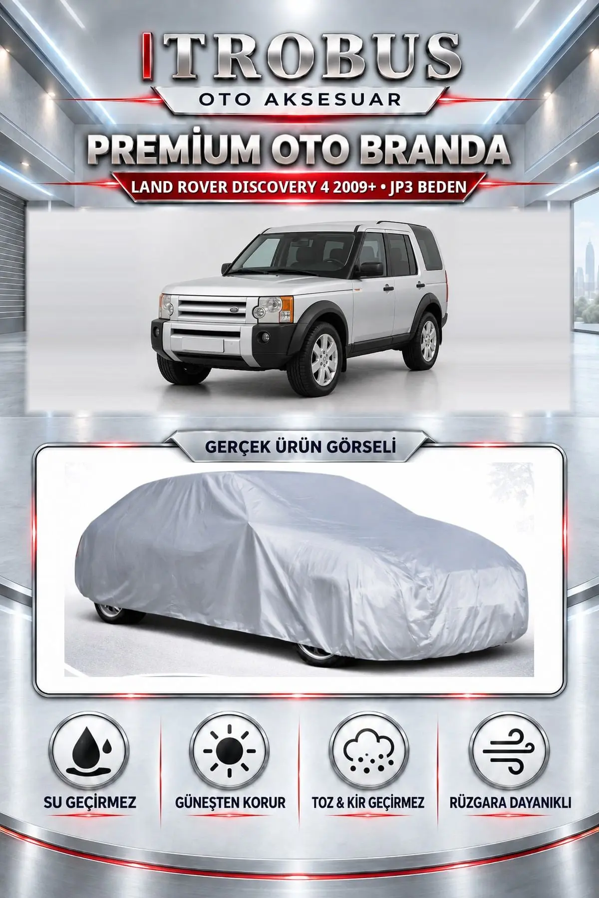 Land Rover Discovery Vougue 2004-2017 Uyumlu Premium Oto Branda – JP3 Beden