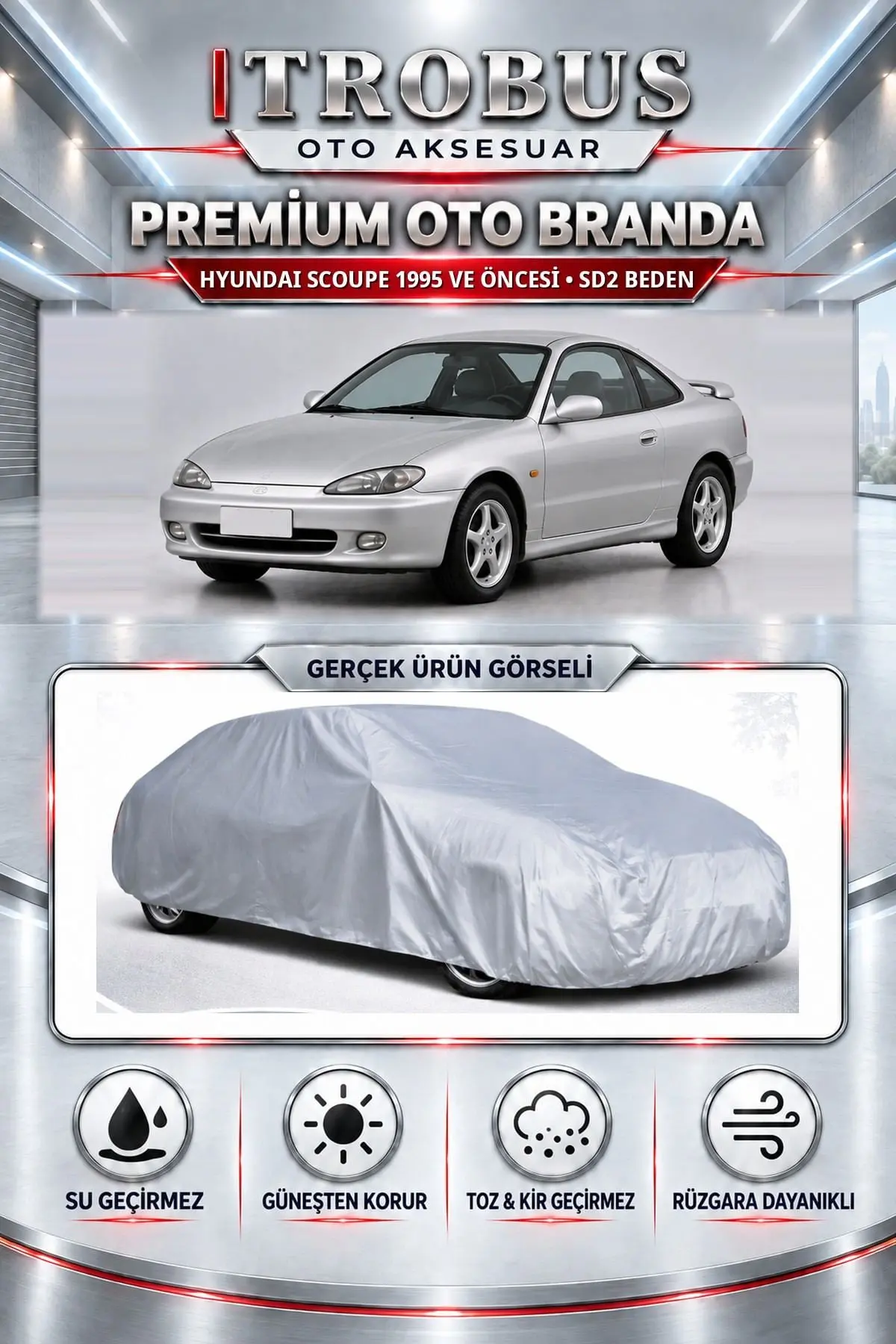 Hyundai Scoupe 1995 ve Öncesi Uyumlu Premium Oto Branda – SD2 Beden