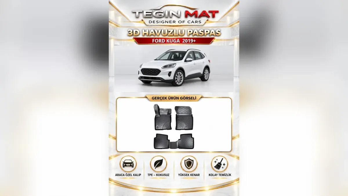 Ford Kuga Aksesuar Rehberi: Nesle Göre Paspas, Bagaj ve Rüzgarlık