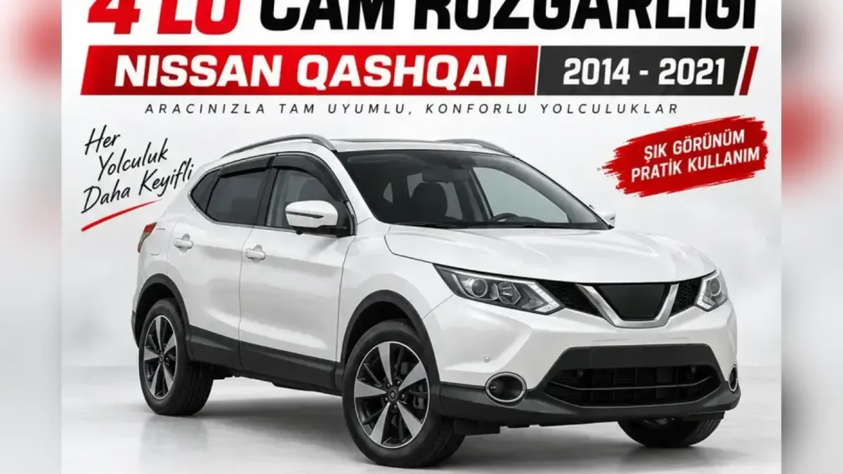 Nissan Qashqai Rehberi: J10, J11, J12 İçin Paspas Seti, Kılıf, Torpido