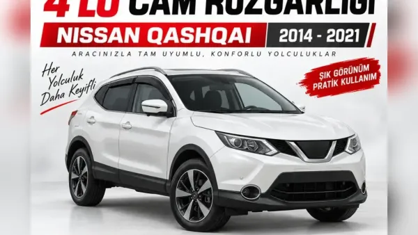 Nissan Qashqai Rehberi: J10, J11, J12 İçin Paspas Seti, Kılıf, Torpido