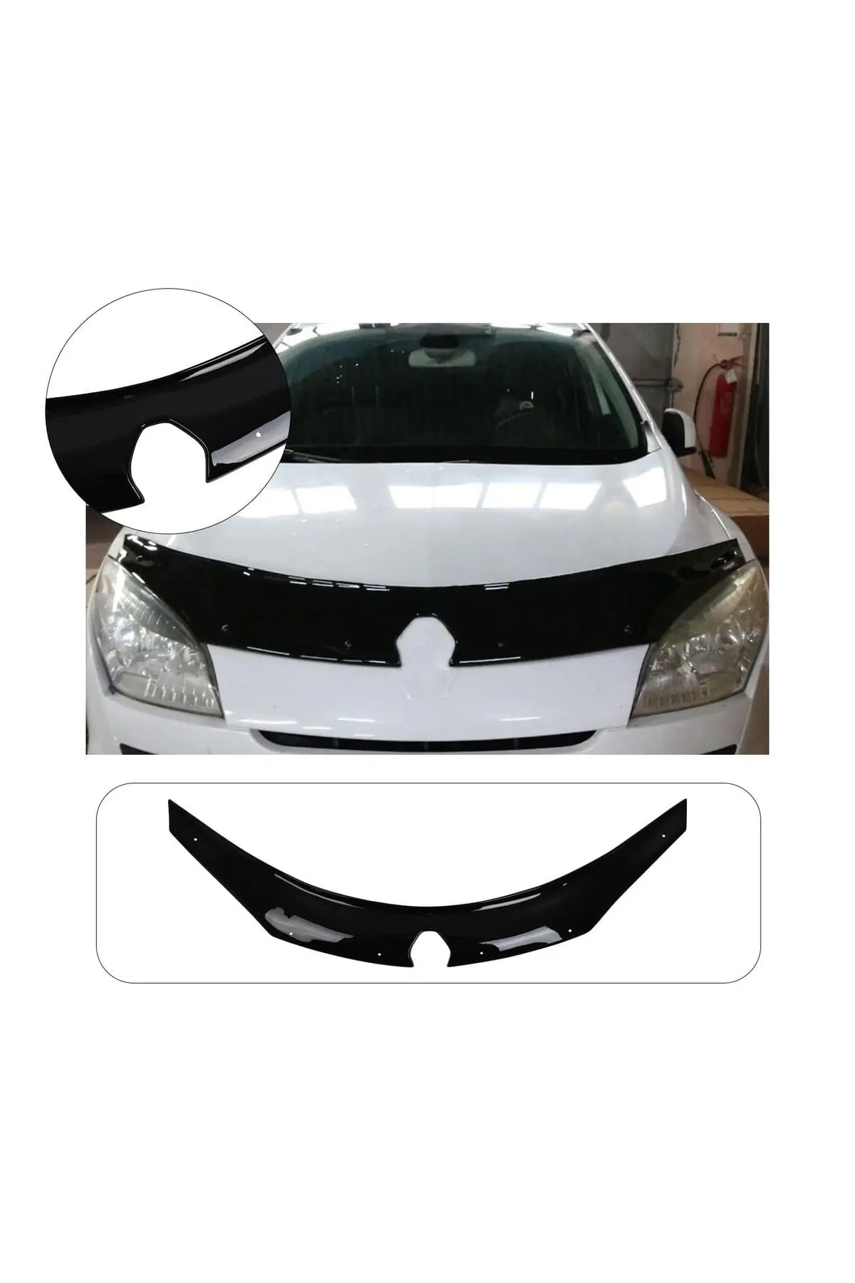 Renault Megane 4 Sedan 2016 ve Sonrası Kaput Rüzgarlığı