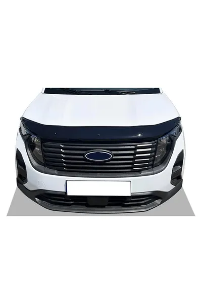 Ford Courier 2024 ve Sonrası Uyumlu Kaput Rüzgarlığı Ön Kaput Koruma ABS Parlak Siyah