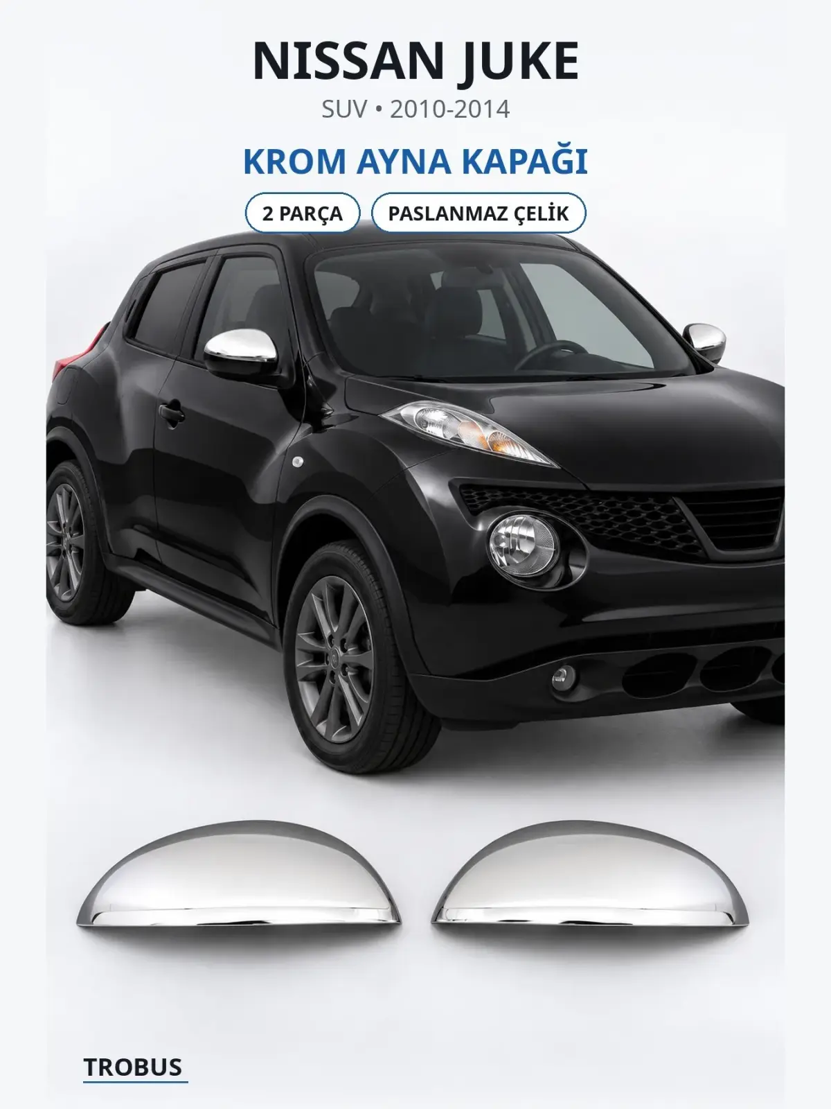 Nissan Juke krom ayna kapağı 1
