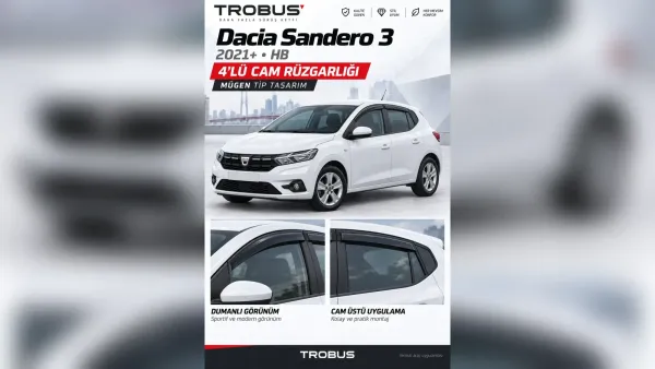 Dacia Sandero ve Stepway Koltuk Kılıfı, Rüzgarlık ve Paspas Rehberi