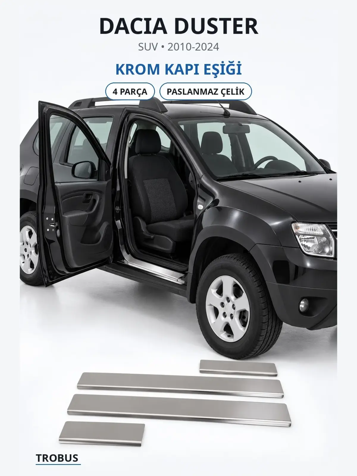 Dacia Duster krom kapı eşiği 1