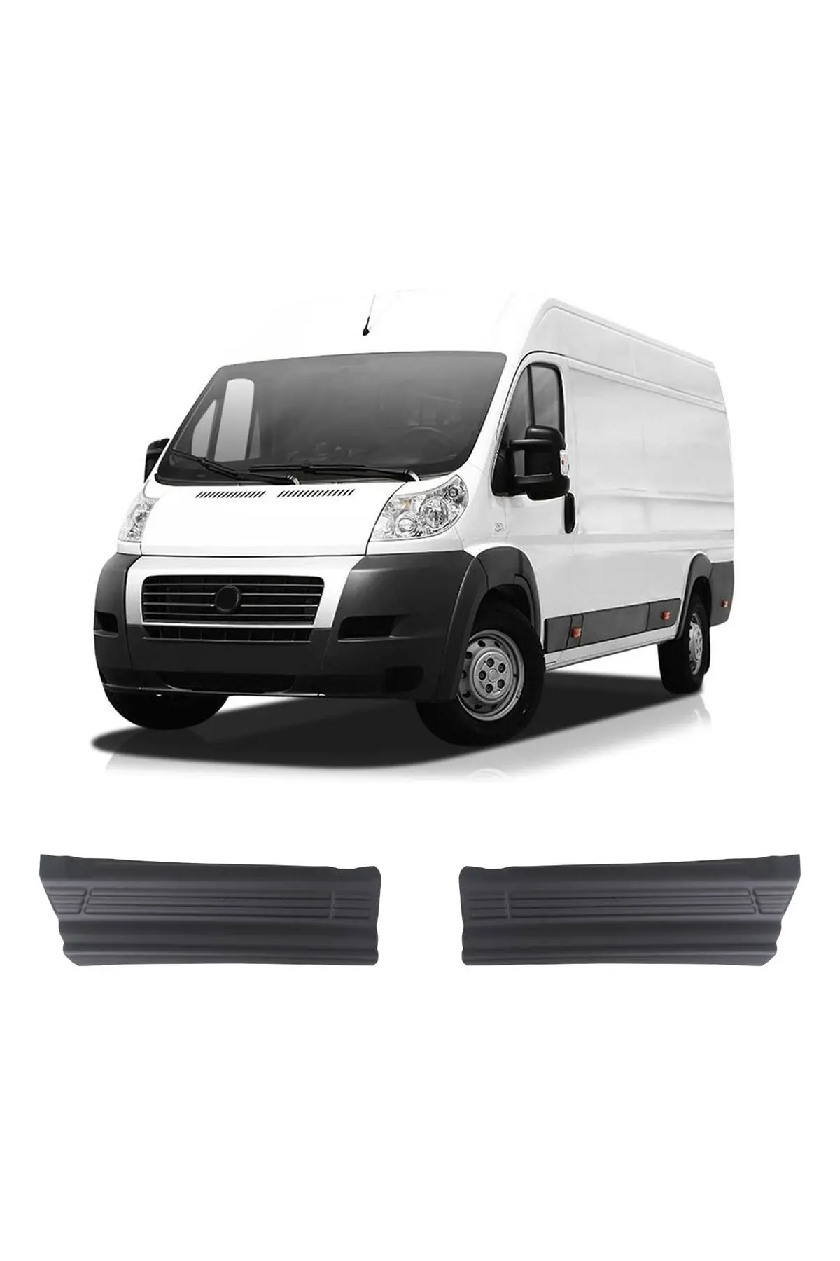 Fiat Ducato 2014 ve Sonrası Uyumlu Kapı Eşiği Koruma ABS 2 Parça Mat (1)