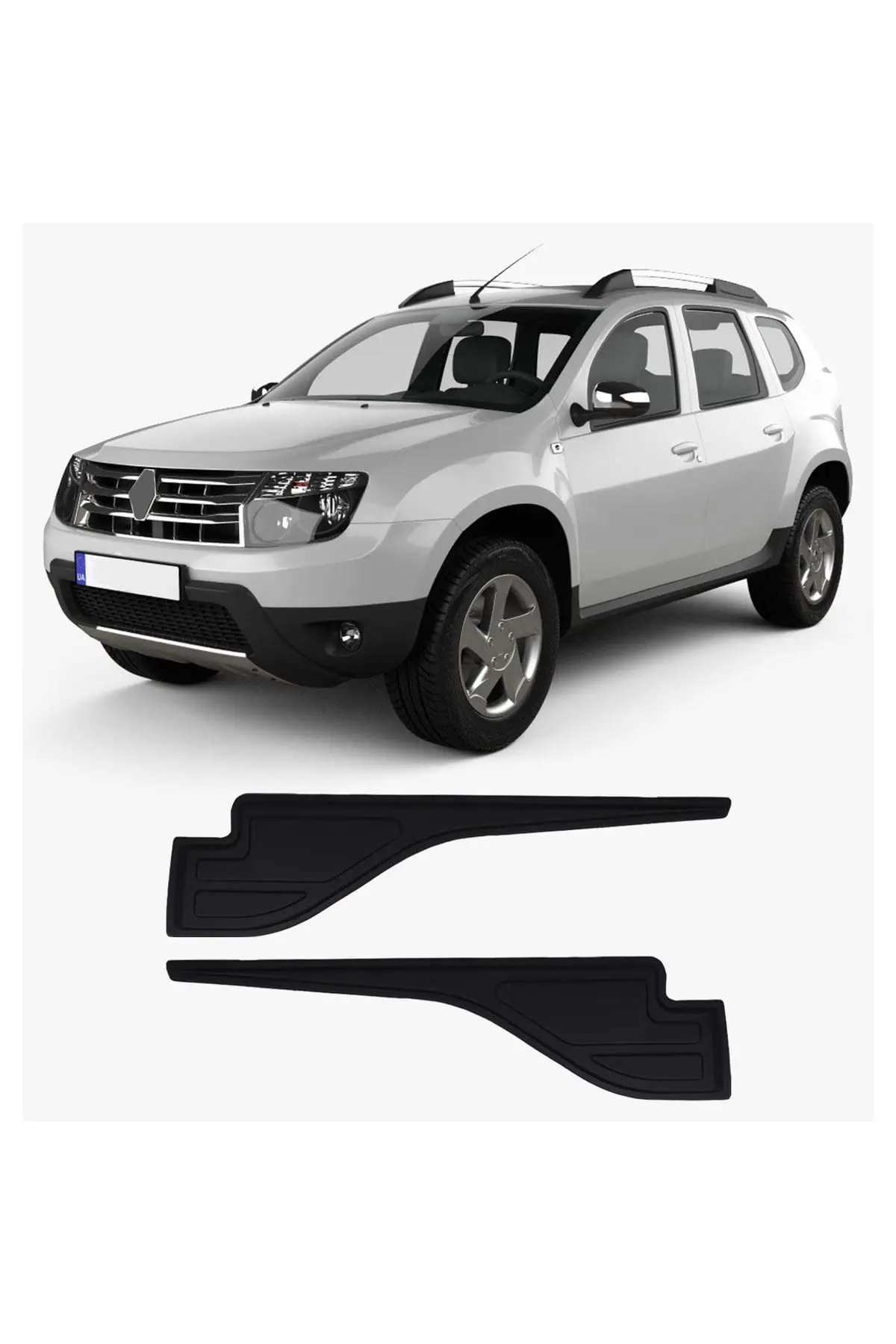 Dacia Duster 2010-2017 Uyumlu Yarasa Model Kapı Dodiği ABS Mat Siyah (1)
