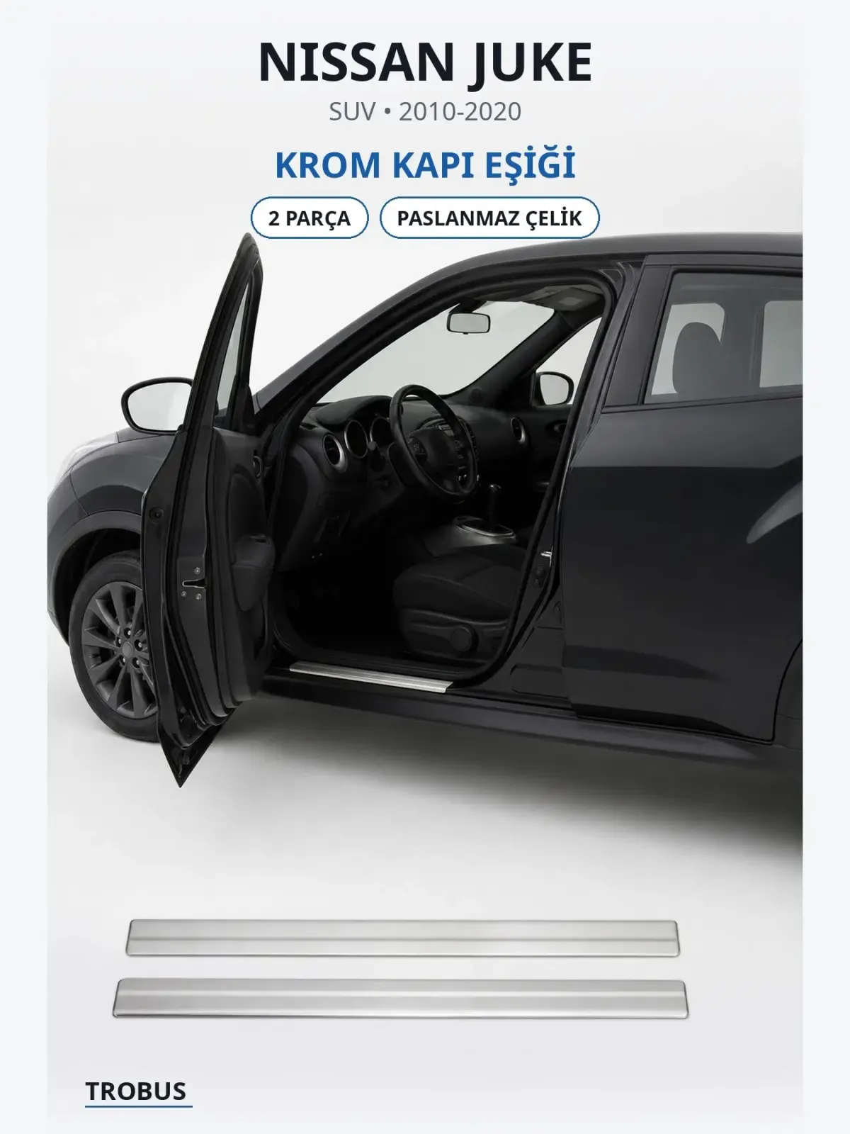 Nissan Juke krom kapı eşiği 1
