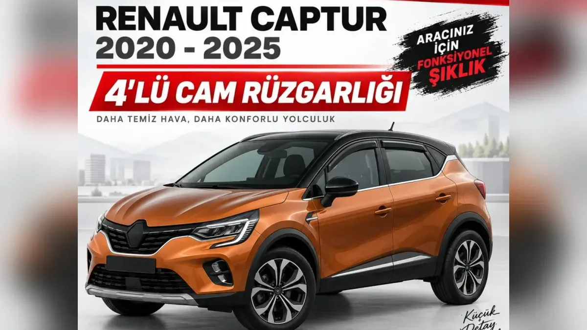 Renault Captur Paspas ve Aksesuar Rehberi: İki Nesil, Ayrı Kalıplar