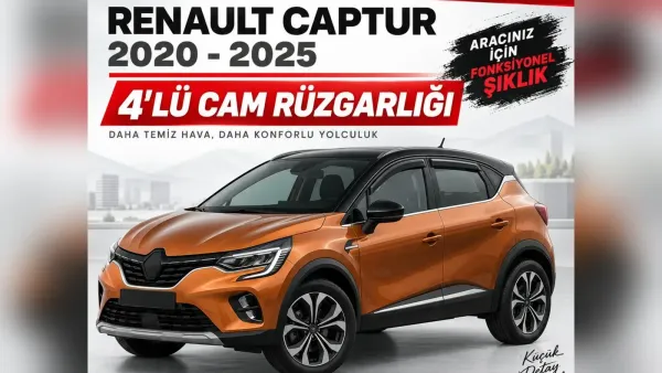 Renault Captur Paspas ve Aksesuar Rehberi: İki Nesil, Ayrı Kalıplar