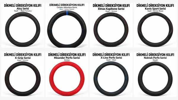 Direksiyon Kılıfı Nasıl Seçilir? Çap Ölçümü, Dikmeli Montaj, Seriler