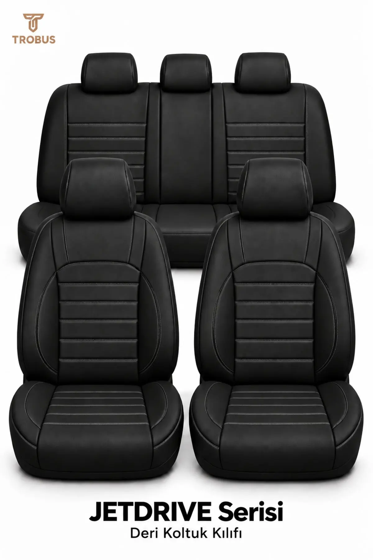JetDrive Serisi Koltuk Kılıfı (Binek) Siyah (1)